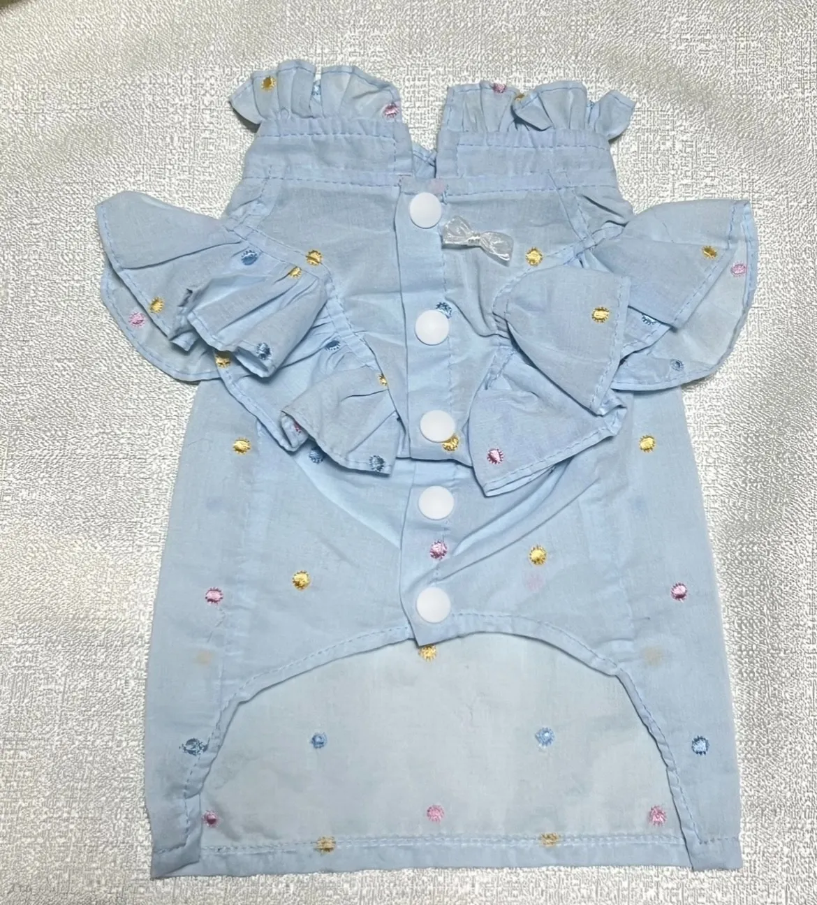 犬服でフェミニン調のオリジナル商品OEM生産です。