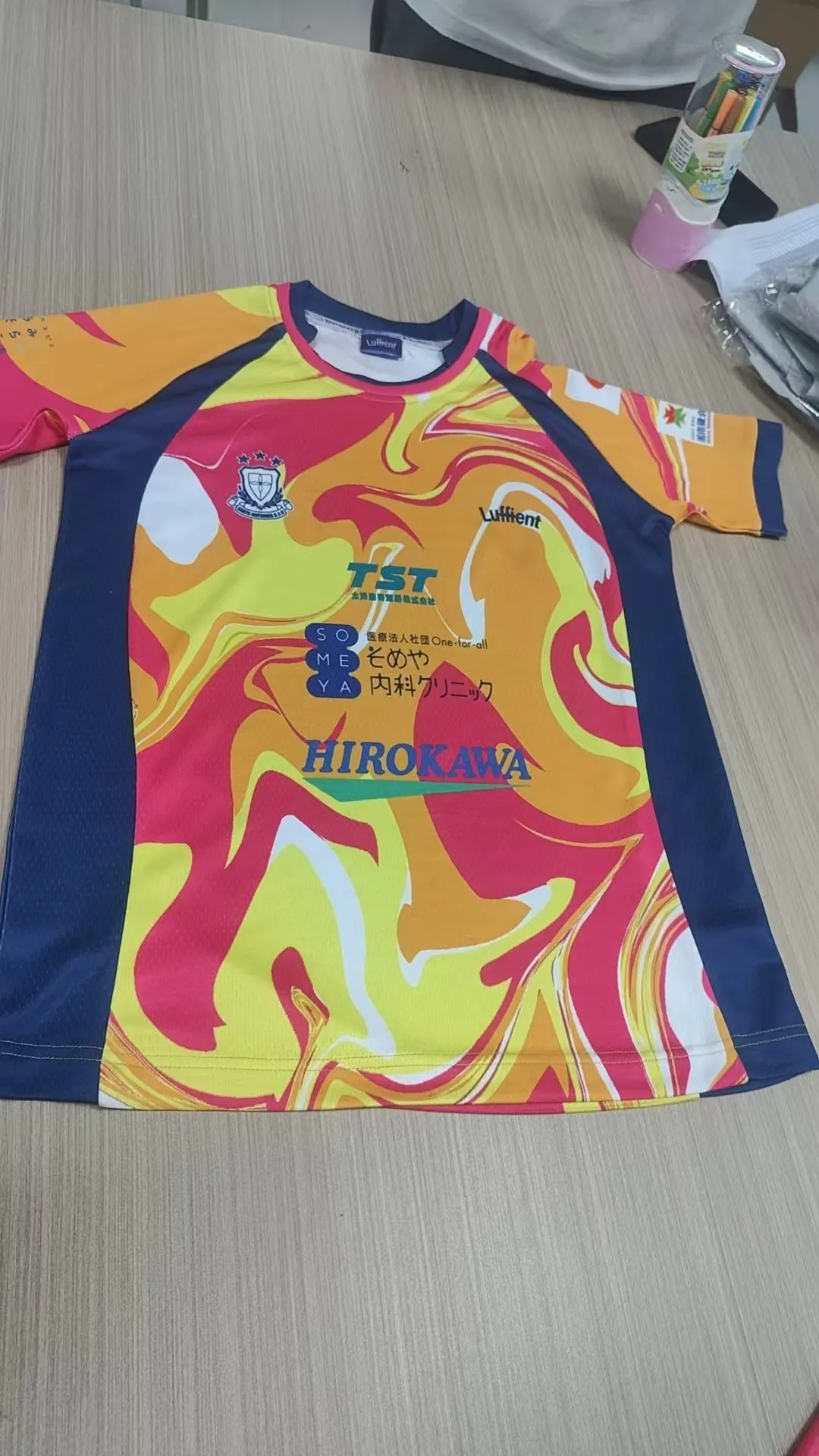 ユニホームの小ロットOEM生産、スポーツウエア