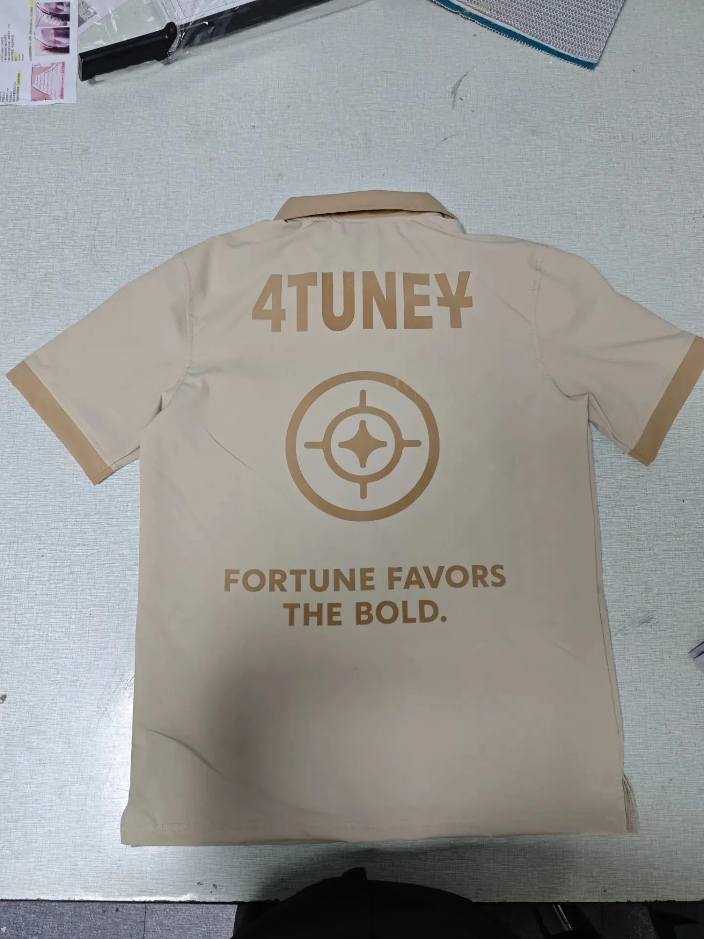 ゴルフ用ポロシャツ作成