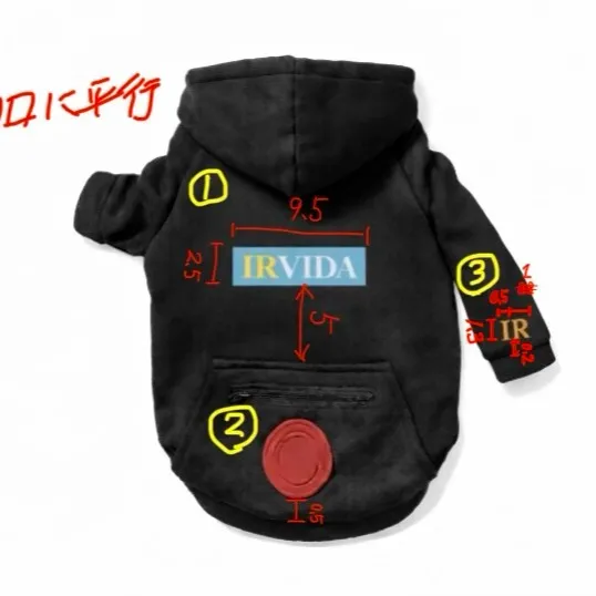 犬服のデザインを企画中です。